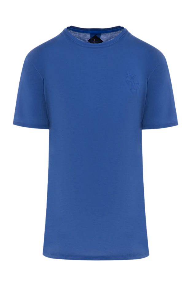 Billionaire man cotton t-shirt blue for men купить с ценами и фото 145503 - photo 1