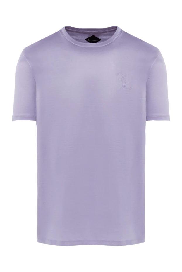 Billionaire man purple cotton t-shirt for men купить с ценами и фото 145505 - photo 1