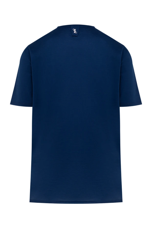 Billionaire man blue silk t-shirt for men купить с ценами и фото 145511 - photo 1