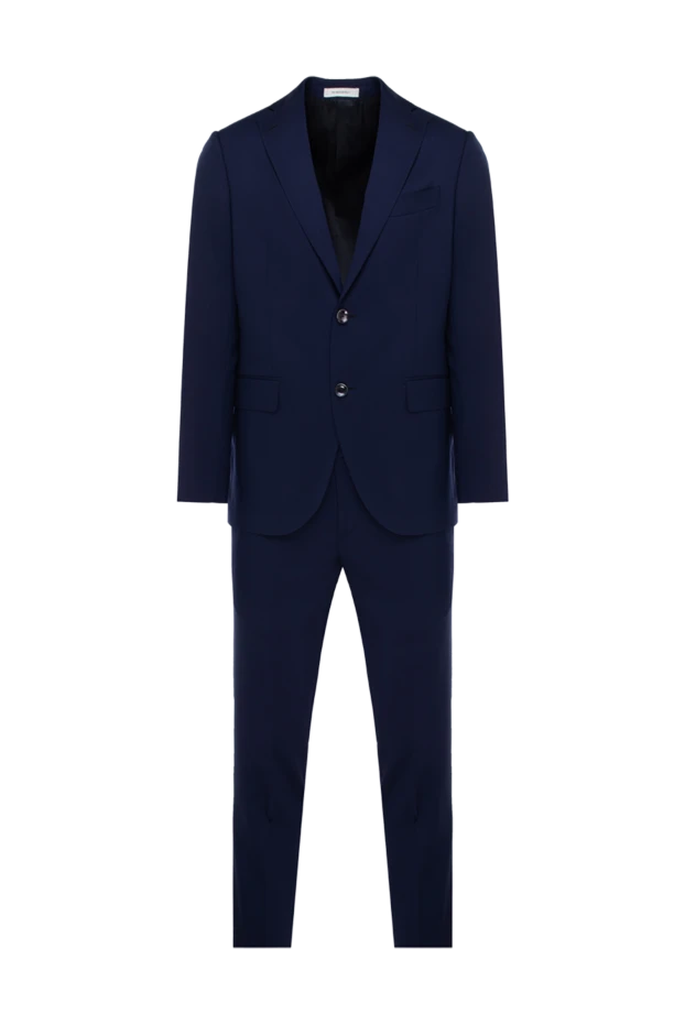 Sartoria Latorre man men's suit made of wool, blue купить с ценами и фото 145513 - photo 1