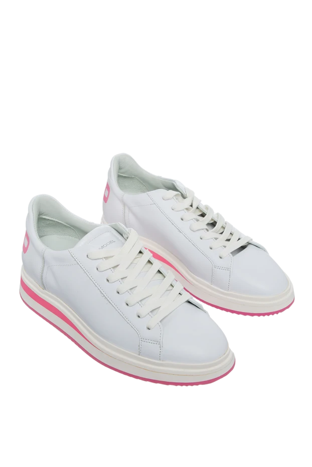 Fabiana Filippi woman white linen and polyamide sneakers for women 168770 - photo 3