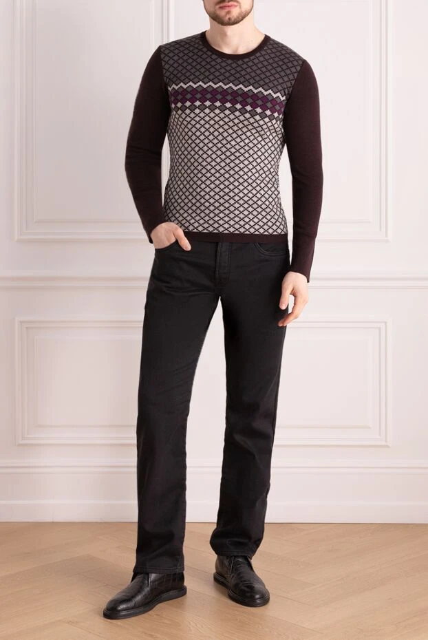 Gucci man brown wool jumper for men купить с ценами и фото 146363 - photo 2