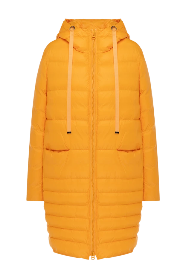 Gallotti woman women's yellow polyester down jacket купить с ценами и фото 146449 - photo 1