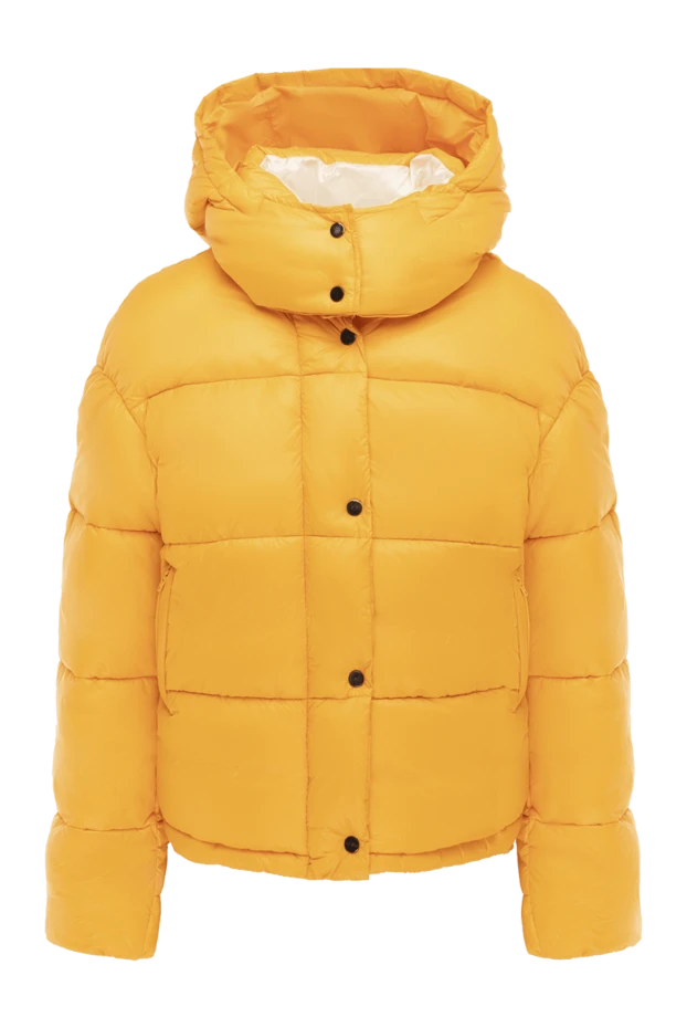 Gallotti woman women's yellow polyester down jacket купить с ценами и фото 146450 - photo 1