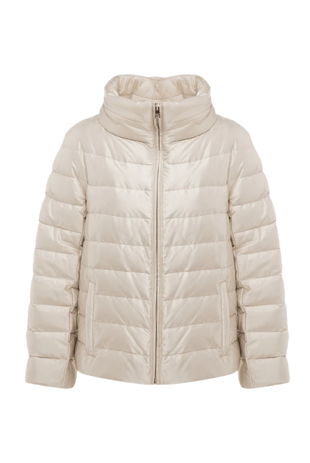 Gallotti woman beige polyamide down jacket for women купить с ценами и фото 146458 - photo 1