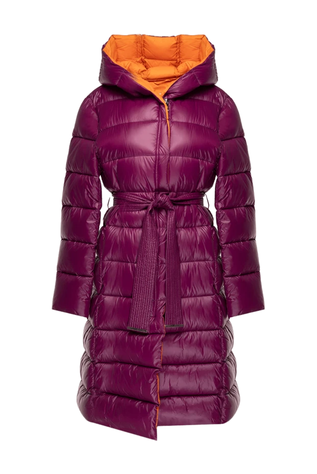 Gallotti woman women's purple polyamide down jacket купить с ценами и фото 146460 - photo 1