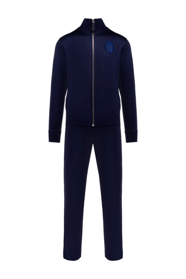 Billionaire man men's sports suit made of silk, cotton and polyamide, blue купить с ценами и фото 146496 - photo 1