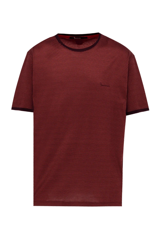 Billionaire man cotton t-shirt burgundy for men купить с ценами и фото 146516 - photo 1