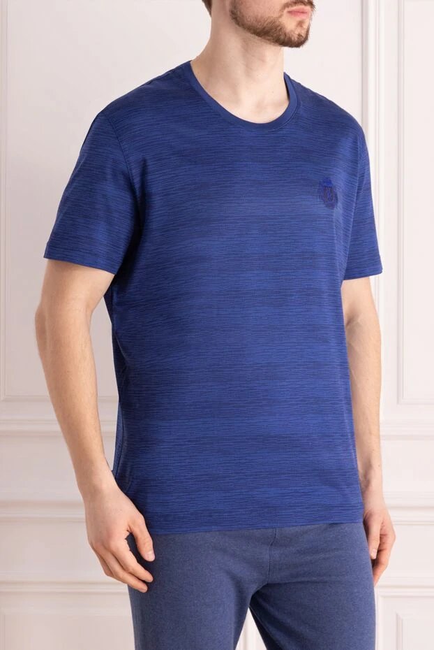 Billionaire футболка глубокого синего цвета с объёмной текстурой
 146519 - фото 3