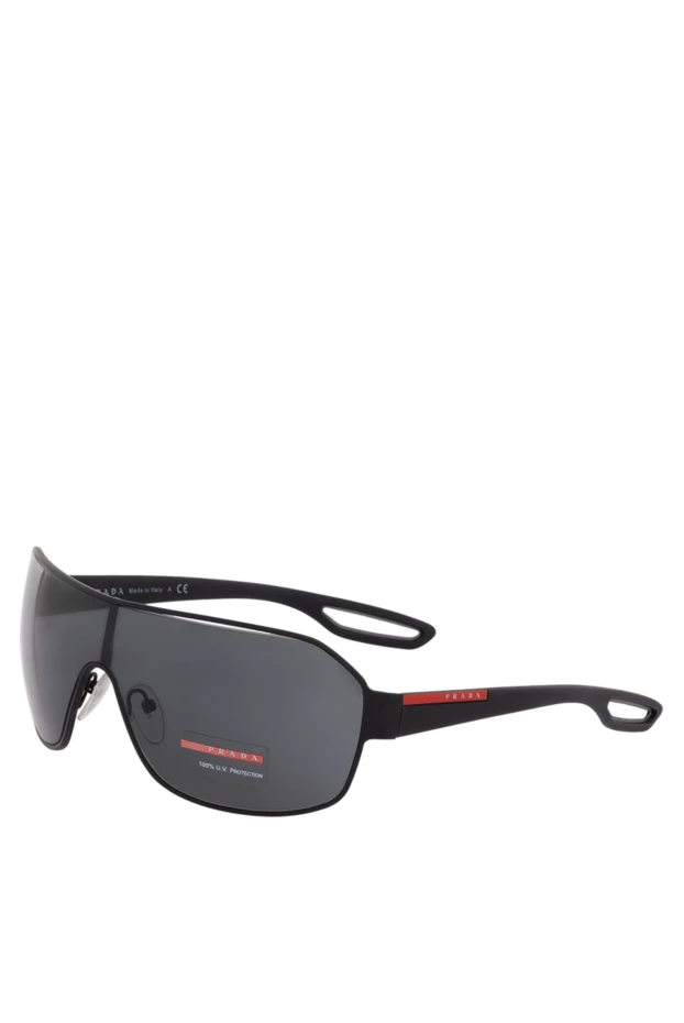 Prada солнцезащитные очки в спортивной оправе с прямой линией
 146594 - фото 3