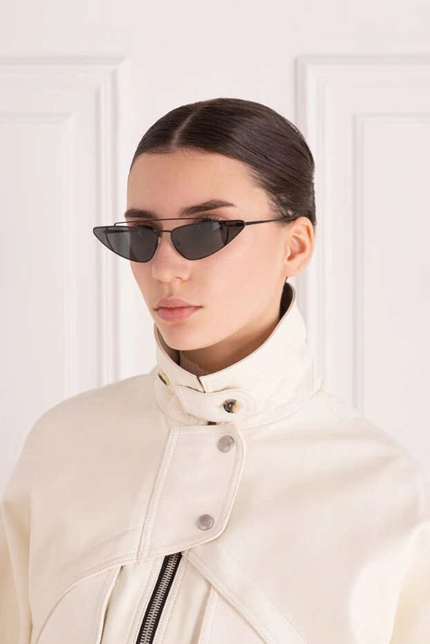 Prada woman glasses made of plastic and metal black for women купить с ценами и фото 146609 - photo 2