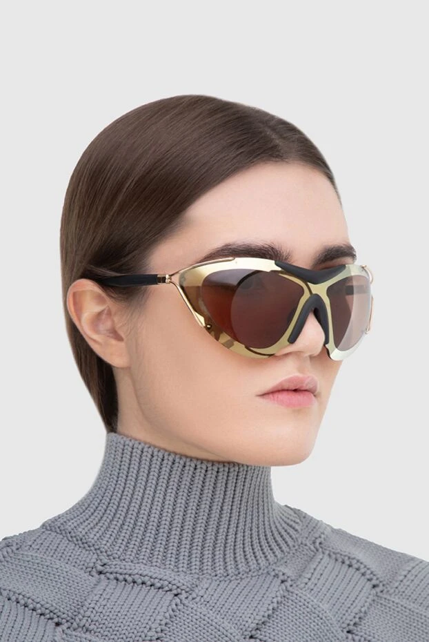 Givenchy woman yellow plastic and metal glasses for women купить с ценами и фото 146621 - photo 2