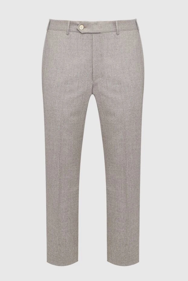 Corneliani man gray wool trousers for men 146669 - photo 1