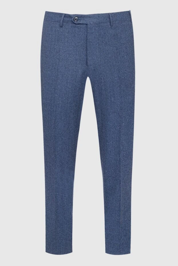 Corneliani man gray wool trousers for men купить с ценами и фото 146673 - photo 1