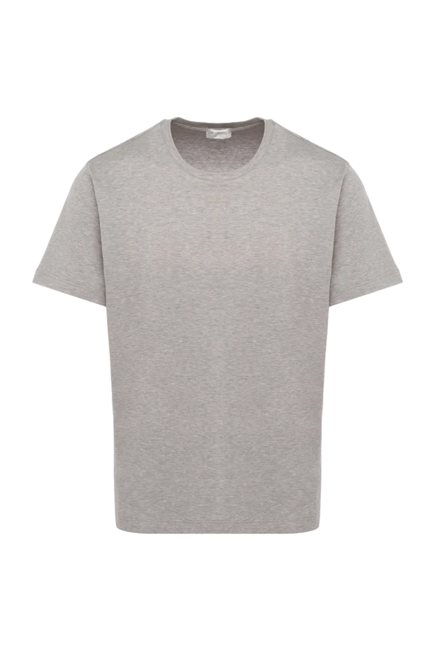 Bilancioni man gray cotton t-shirt for men купить с ценами и фото 146753 - photo 1