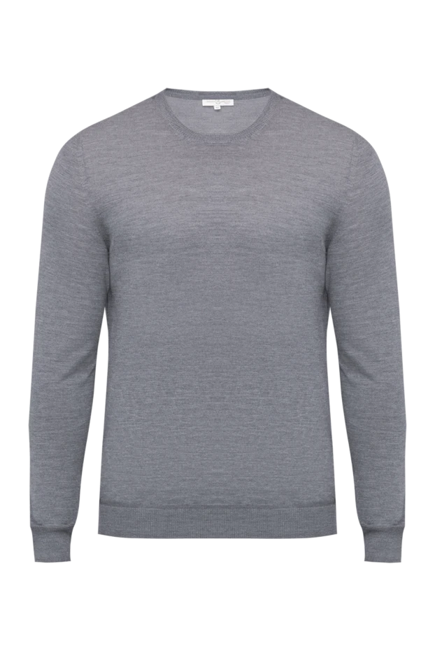 Bilancioni man cotton jumper gray for men купить с ценами и фото 146792 - photo 1