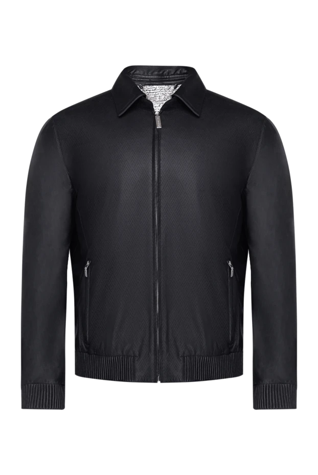 Hettabretz man black leather jacket for men купить с ценами и фото 146930 - photo 1