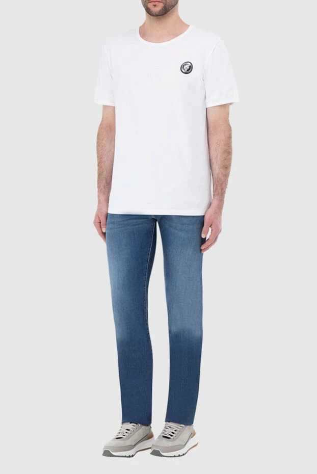 Jacob Cohen man cotton and polyester jeans blue for men купить с ценами и фото 146992 - photo 2