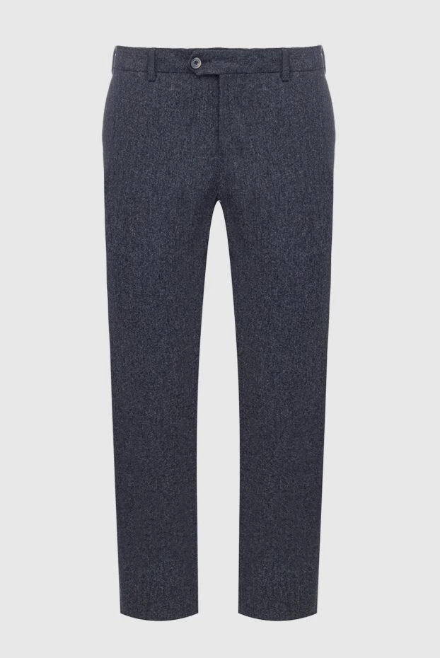 Cesare di Napoli man men's gray wool and cashmere trousers купить с ценами и фото 147008 - photo 1