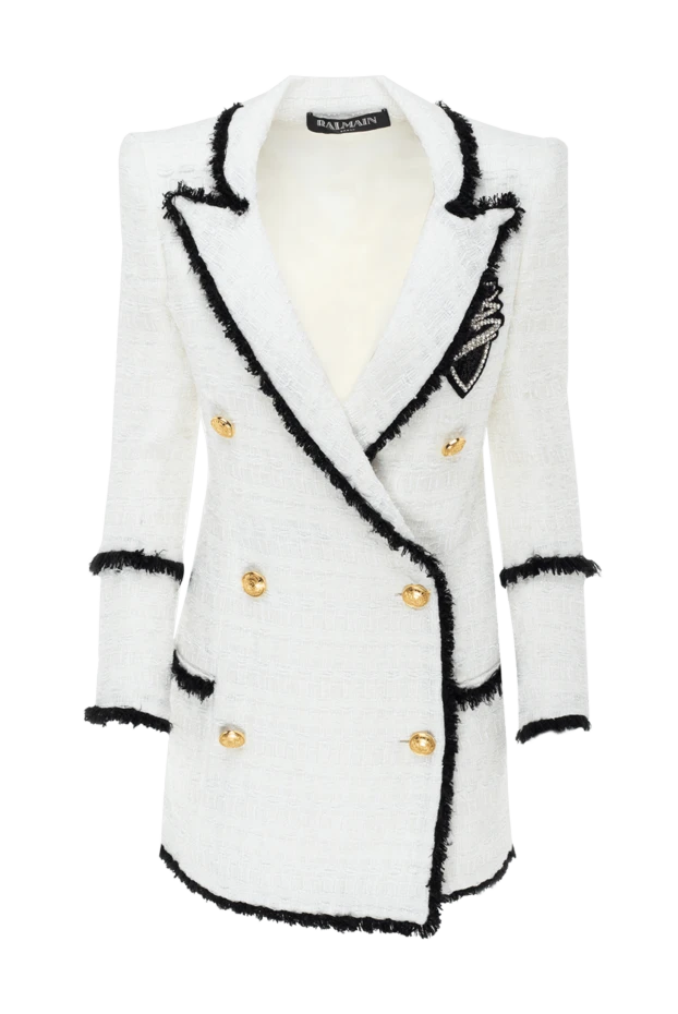 Balmain woman white jacket for women купить с ценами и фото 147048 - photo 1