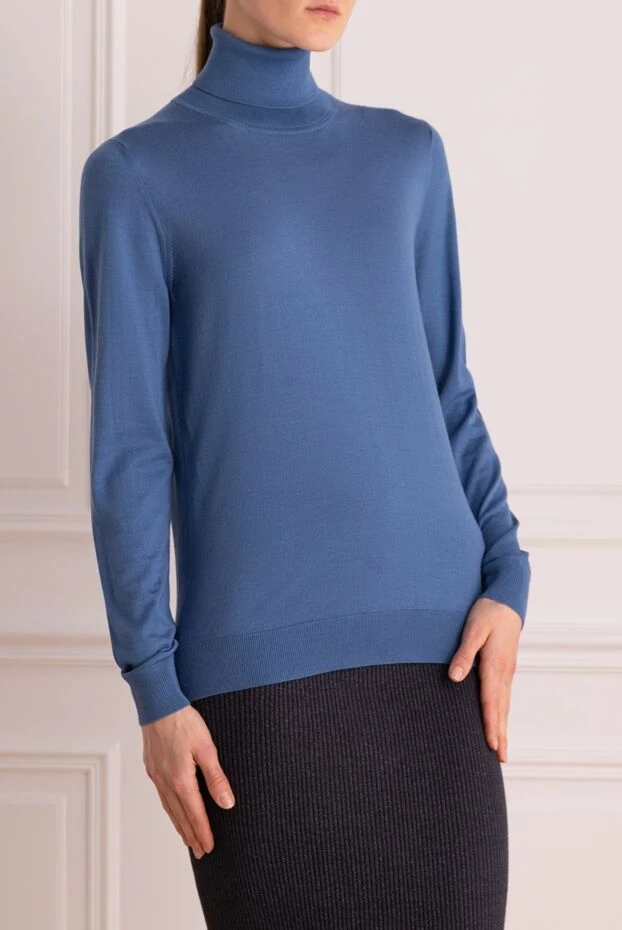 Cashmere & Silk Milano woman gray wool jumper for women 147172 - photo 3