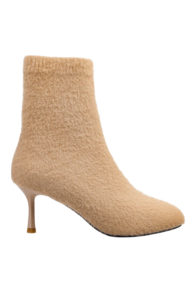 Max&Moi woman beige wool boots for women купить с ценами и фото 147267 - photo 1