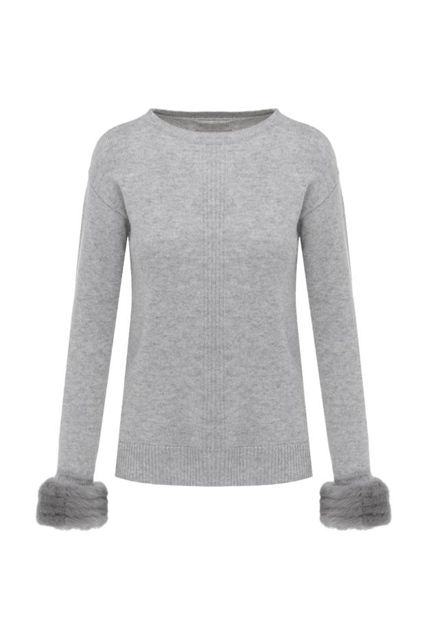 Max&Moi woman gray wool and cashmere jumper for women купить с ценами и фото 147301 - photo 1