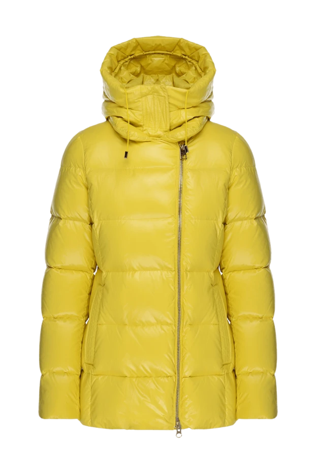 Violanti woman women's yellow polyamide down jacket купить с ценами и фото 147632 - photo 1