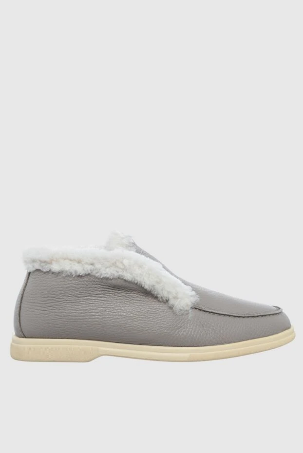 Andrea Ventura woman gray suede and fur deserts for women купить с ценами и фото 147702 - photo 1