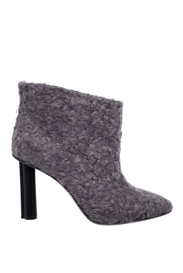 Stephen Venezia woman gray leather and fur boots for women купить с ценами и фото 147707 - photo 1