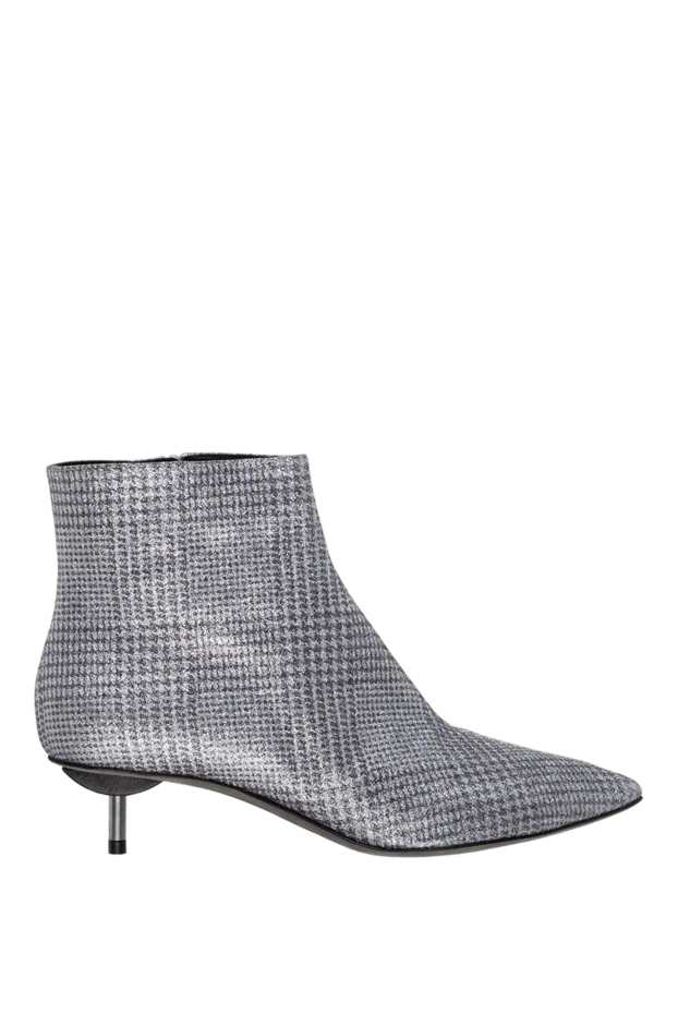 Stephen Venezia woman gray leather boots for women купить с ценами и фото 147709 - photo 1