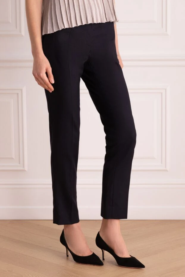 Biancalancia woman gray wool trousers for women 147721 - photo 3