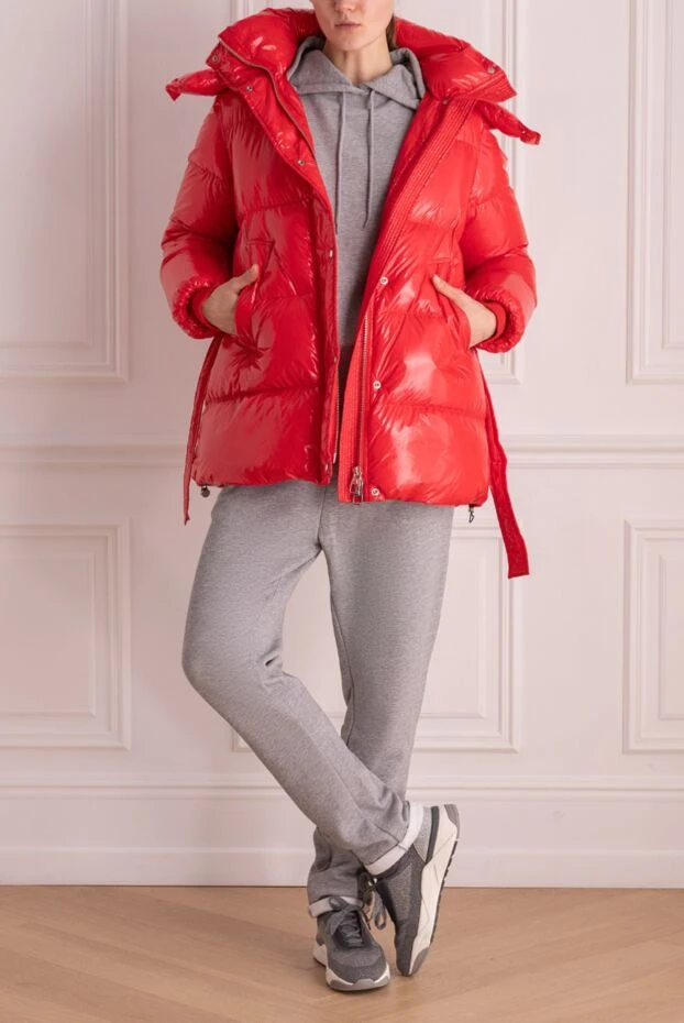 Montecore woman women's red polyamide down jacket купить с ценами и фото 147791 - photo 2