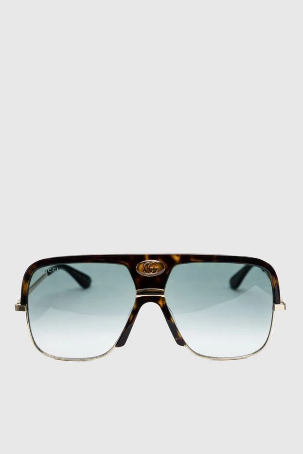 Gucci man sunglasses made of metal and plastic, black, for men купить с ценами и фото 148167 - photo 1