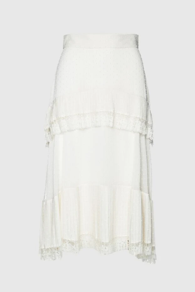 Zimmermann woman white polyester skirt for women купить с ценами и фото 148197 - photo 1