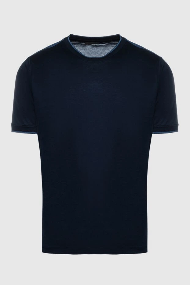 Matt Chaz man cotton t-shirt blue for men купить с ценами и фото 148210 - photo 1