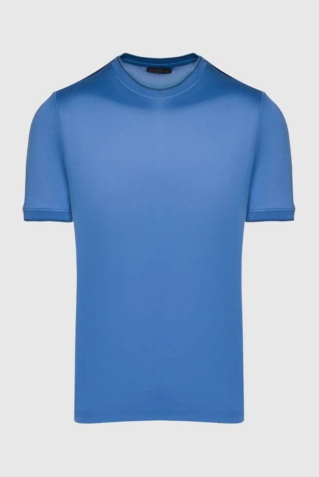 Matt Chaz man blue cotton t-shirt for men купить с ценами и фото 148211 - photo 1