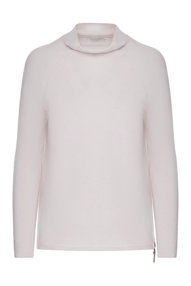 Tonet woman white jumper for women купить с ценами и фото 148236 - photo 1