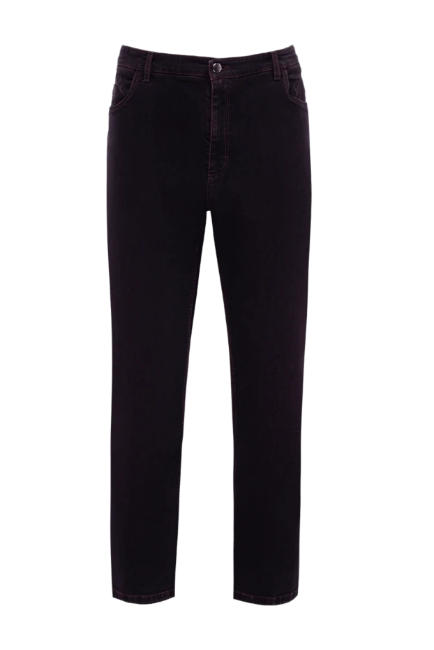 Zilli man blue cotton jeans for men купить с ценами и фото 148309 - photo 1