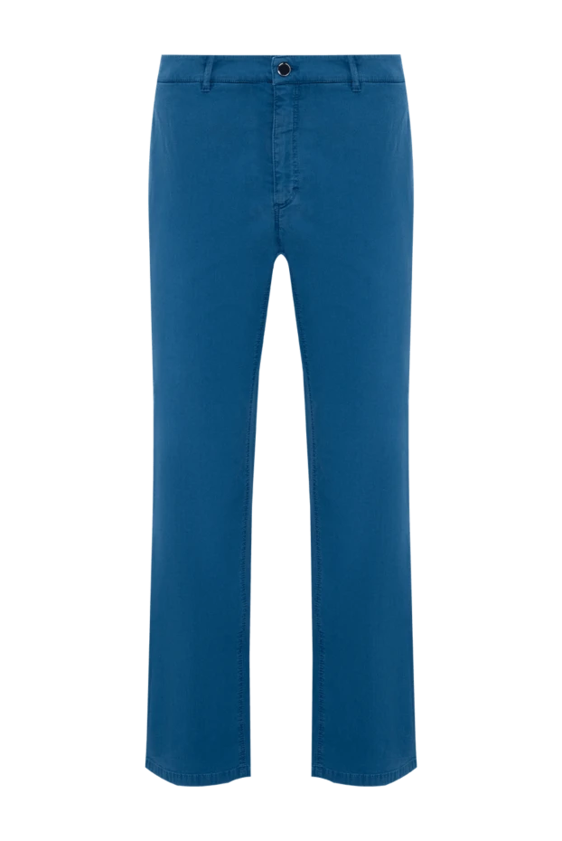 Zilli man blue cotton jeans for men купить с ценами и фото 148374 - photo 1