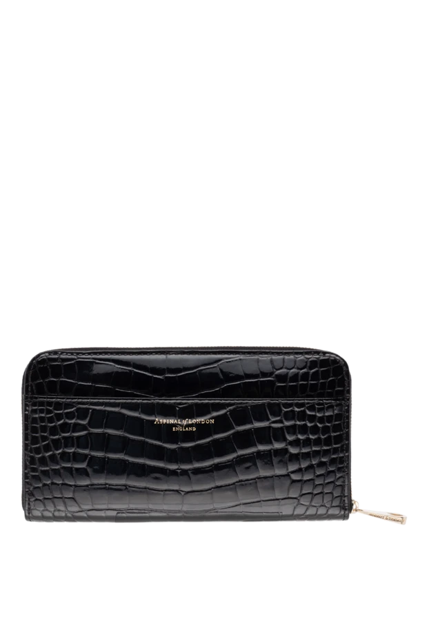 Aspinal of London woman black leather purse for women купить с ценами и фото 148518 - photo 1