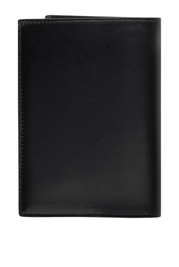 Serapian man black leather passport cover for men купить с ценами и фото 148672 - photo 2