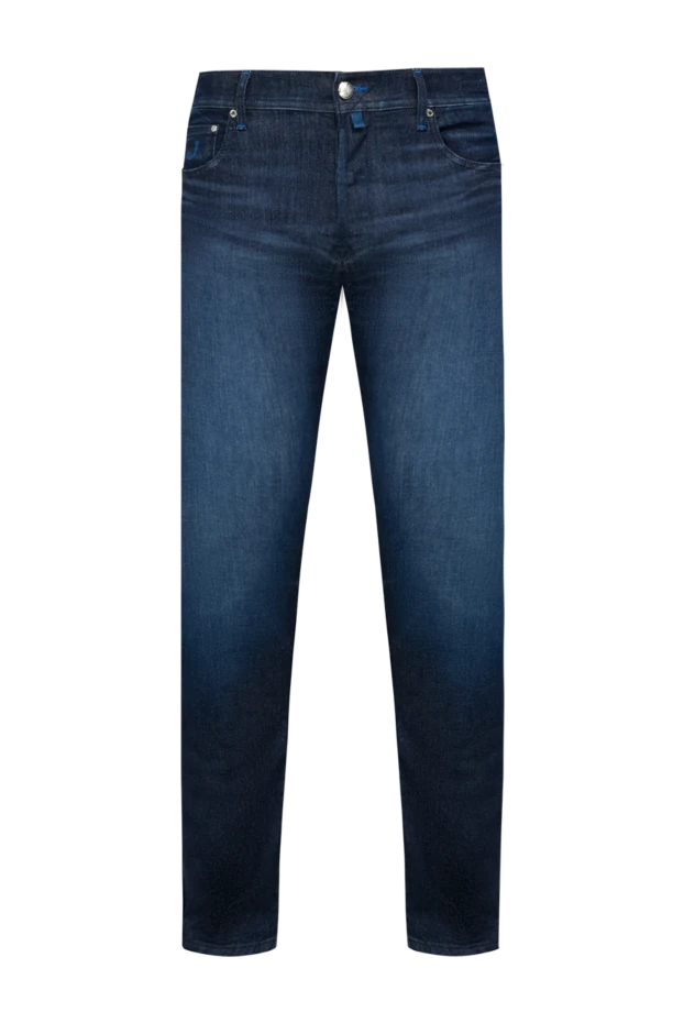 Jacob Cohen man cotton and polyester jeans blue for men купить с ценами и фото 148746 - photo 1