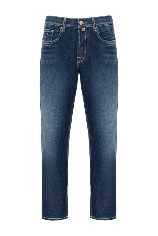 Jacob Cohen man blue cotton jeans for men купить с ценами и фото 148816 - photo 1