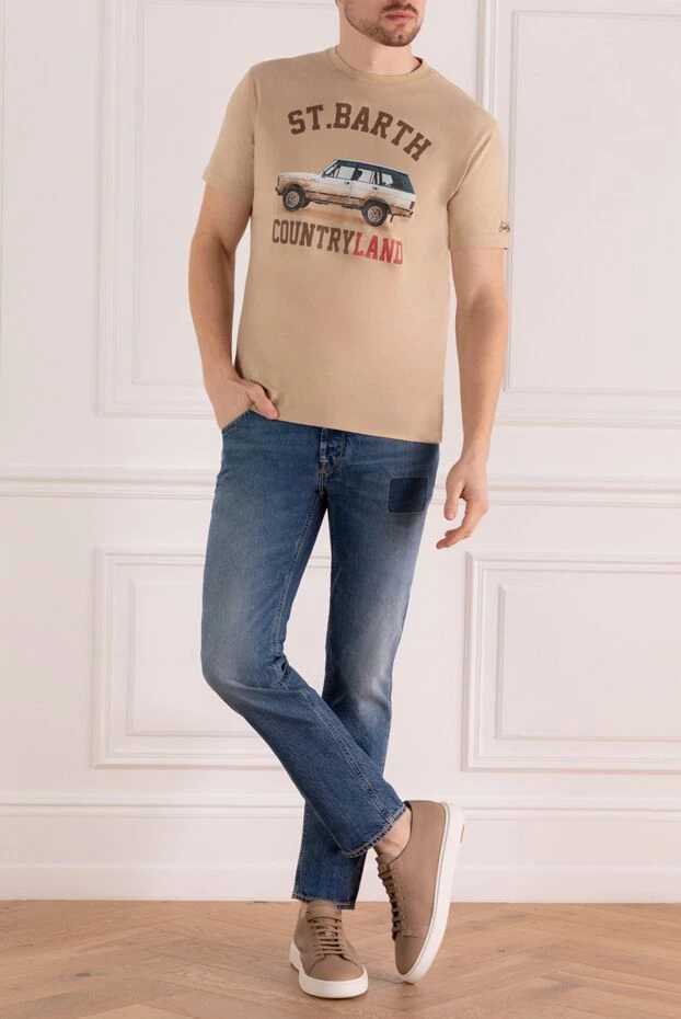 Jacob Cohen man blue cotton jeans for men купить с ценами и фото 148826 - photo 2