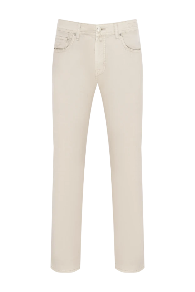 Jacob Cohen man beige cotton jeans for men 148857 - photo 1