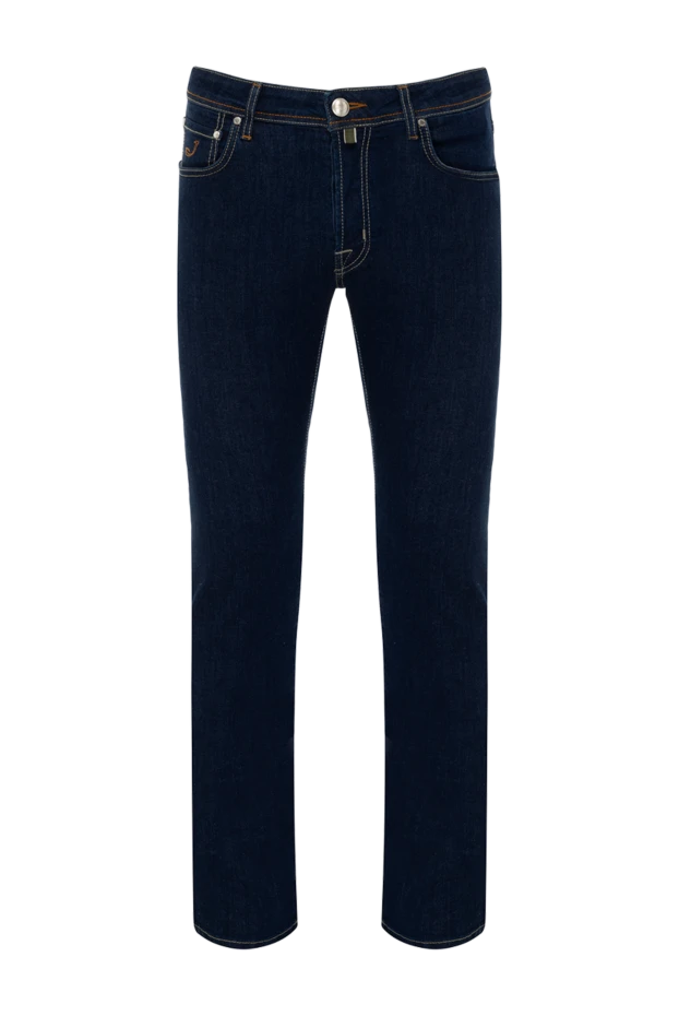 Jacob Cohen man blue cotton jeans for men купить с ценами и фото 148865 - photo 1