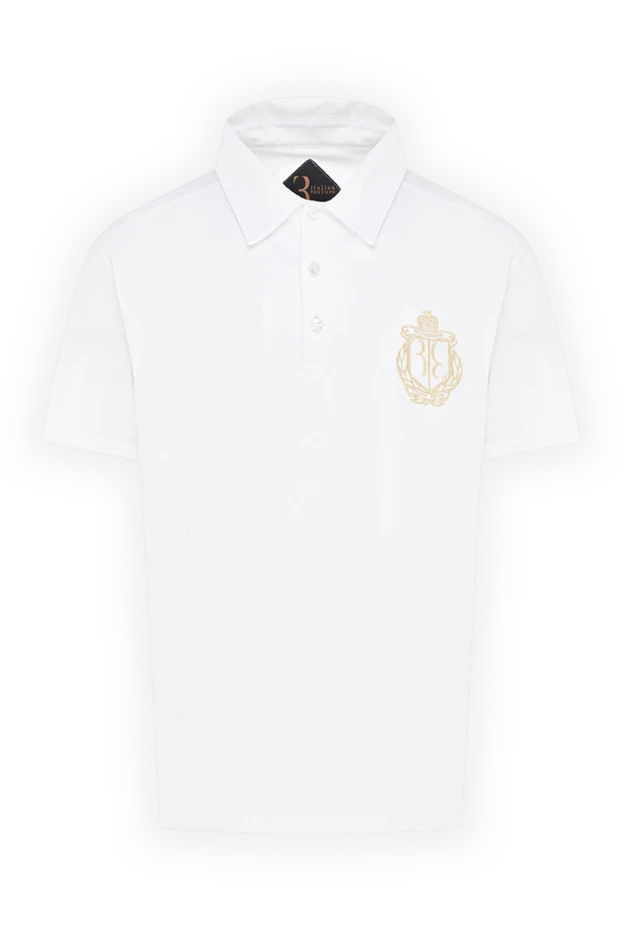 Billionaire man cotton polo white for men купить с ценами и фото 148953 - photo 1