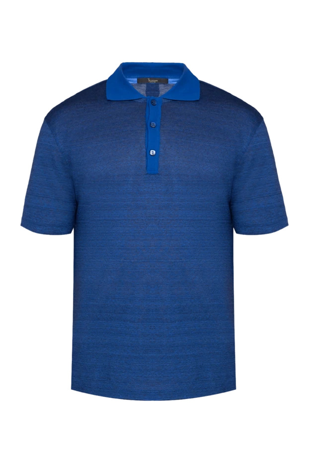 Billionaire man cotton polo blue for men купить с ценами и фото 148957 - photo 1