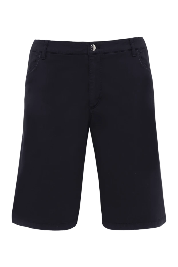 Zilli man blue cotton shorts for men купить с ценами и фото 148969 - photo 1